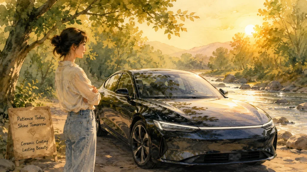 How Long to Wait to Wash Car After Ceramic Coating
