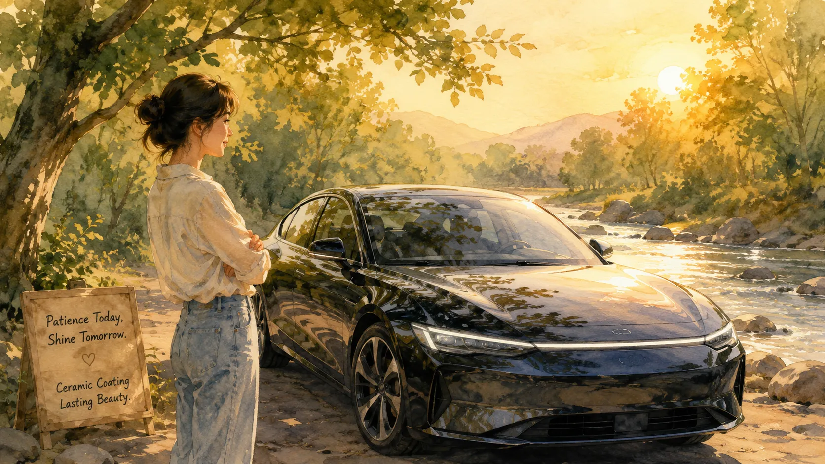 How Long to Wait to Wash Car After Ceramic Coating