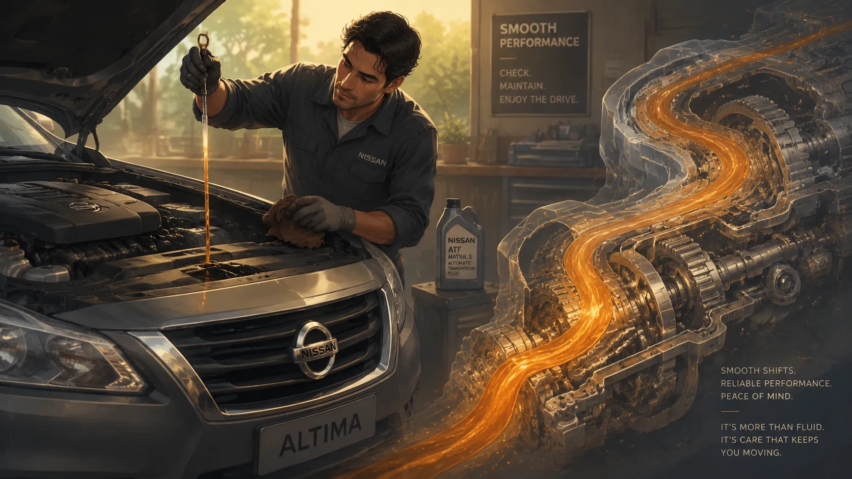 How to Check Transmission Fluid Nissan Altima